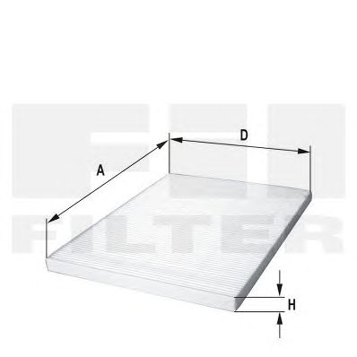 FIL FILTER hc7126 -  Фильтр воздуха в салоне